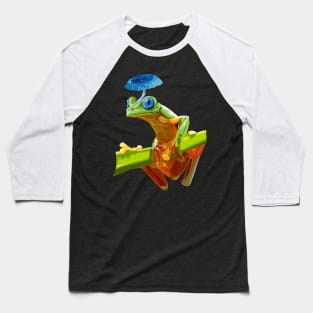 Mushroom Frog Baseball T-Shirt